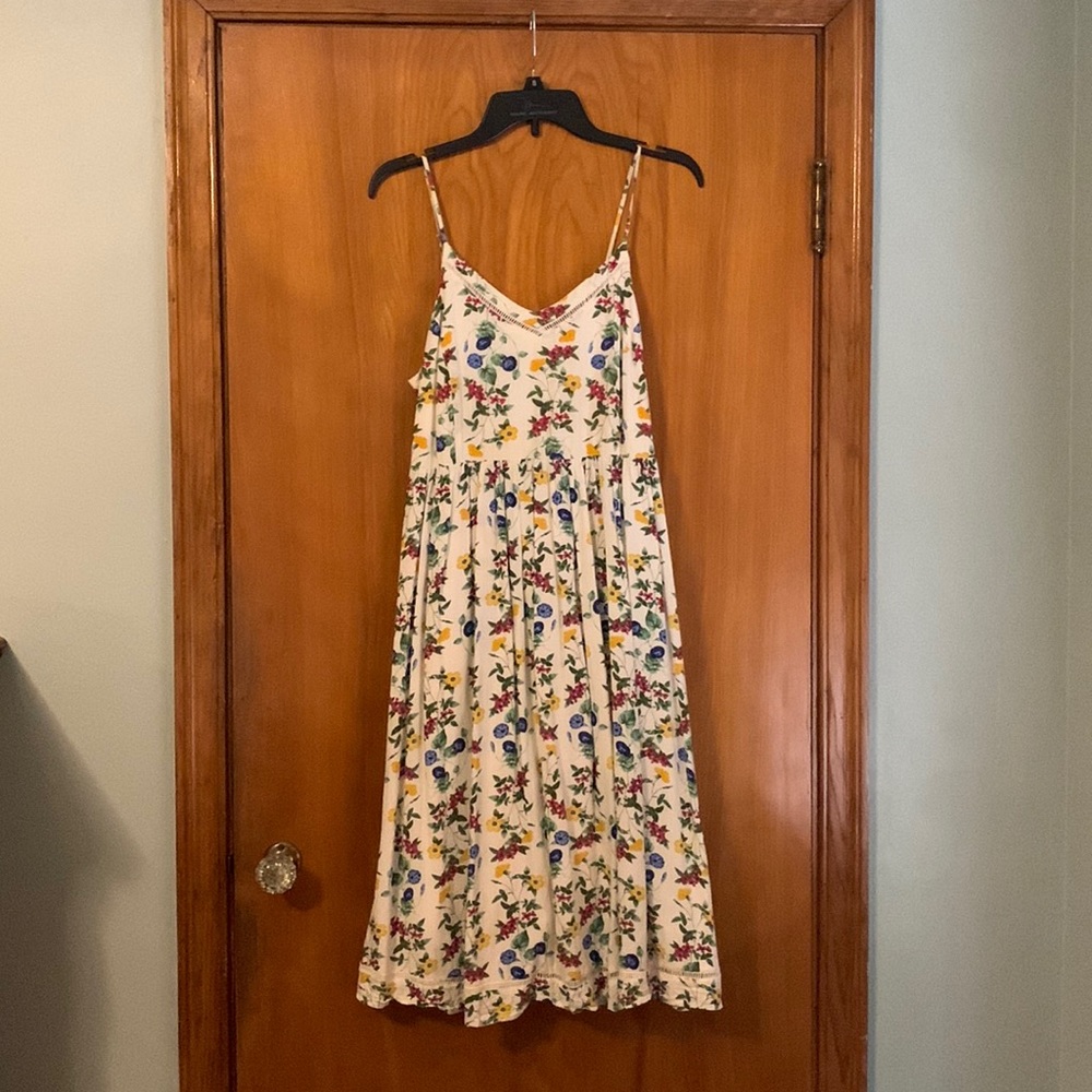 Floral mid length dress